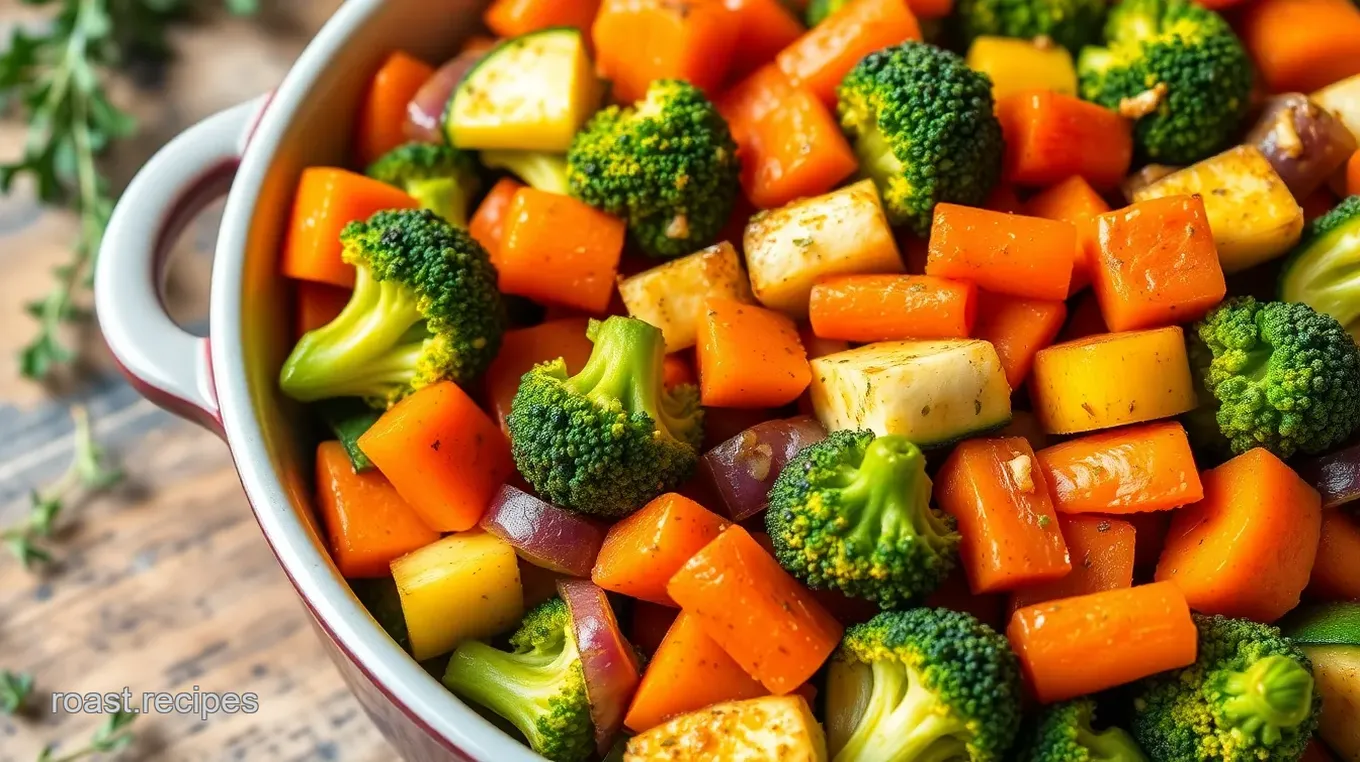 18 qt roaster oven: Easy Herb-Roasted Vegetable Medley Recipe!