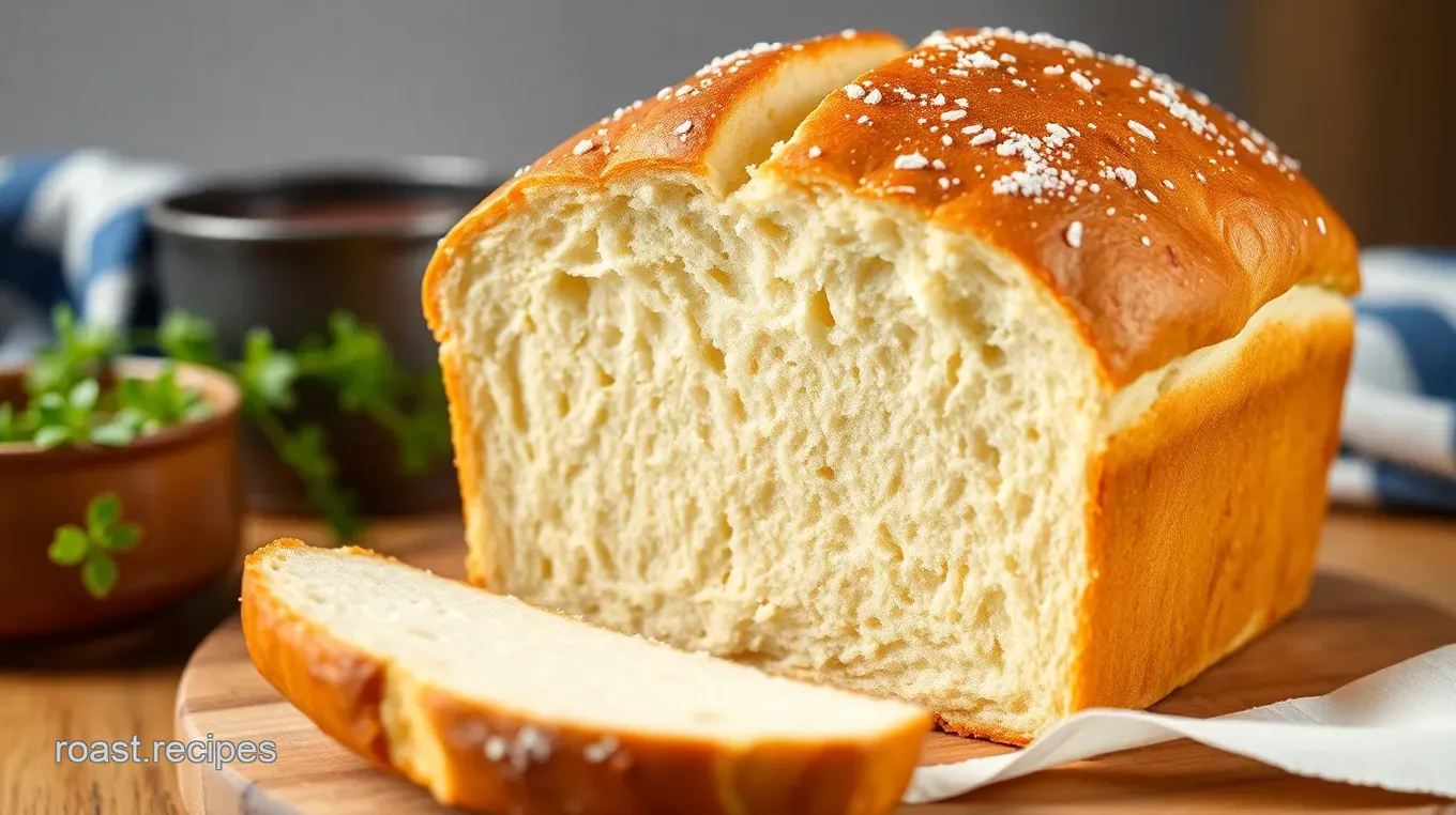My Go-To Bake Homemade Bread: Soft & Golden Loaf - A Comforting Recipe Soft & Golden Homemade Bread Loaf