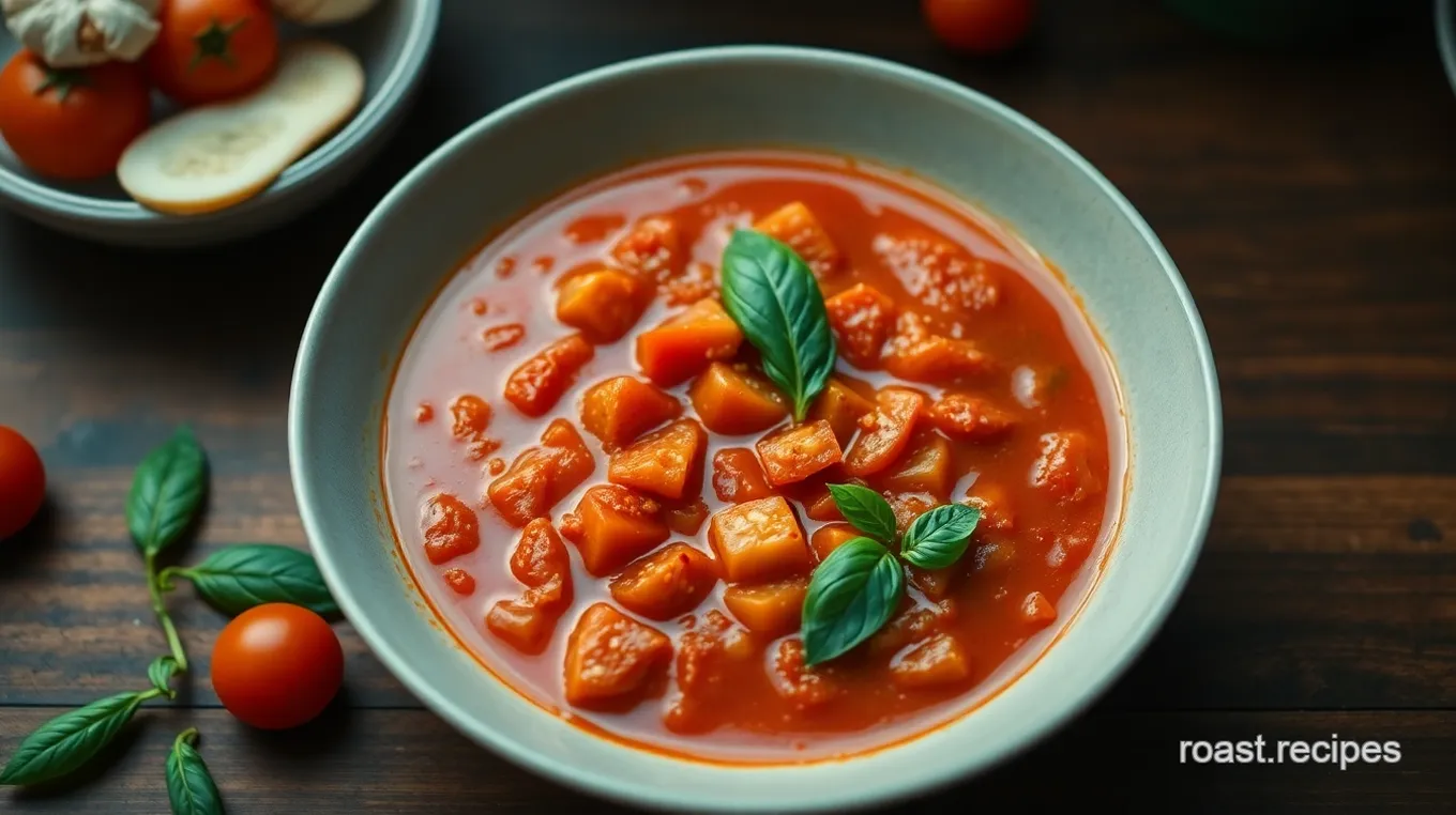 Ina Garten's Roasted Tomato Basil Soup