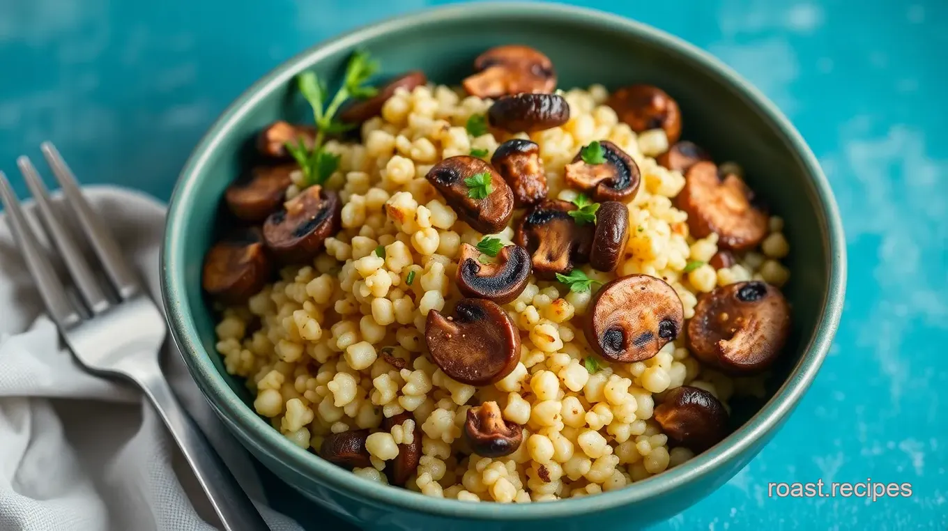 Metropolitan Market Roast Mushroom Couscous Salad