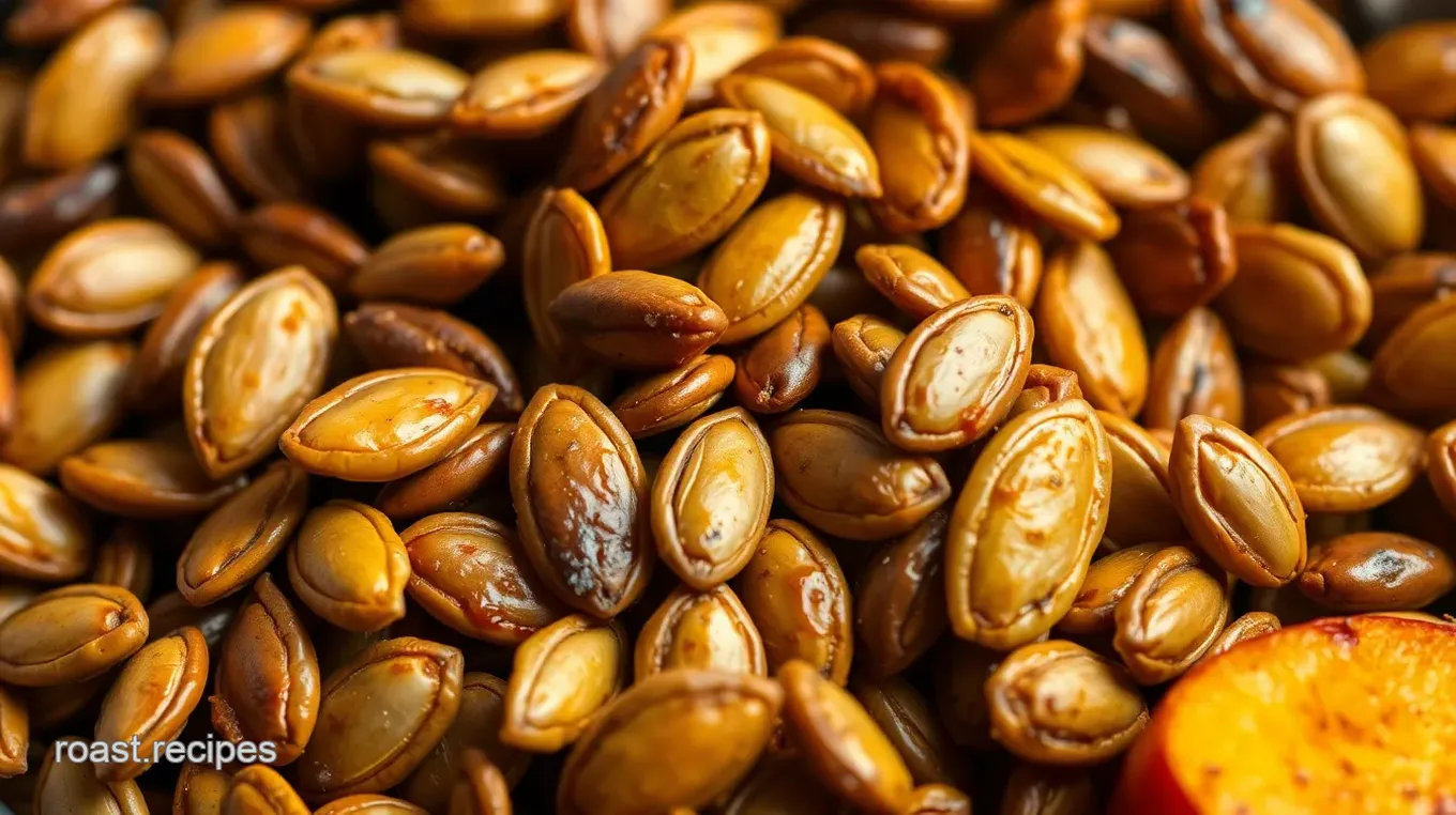 Roasted Pumpkin Seeds with Flavor Variations