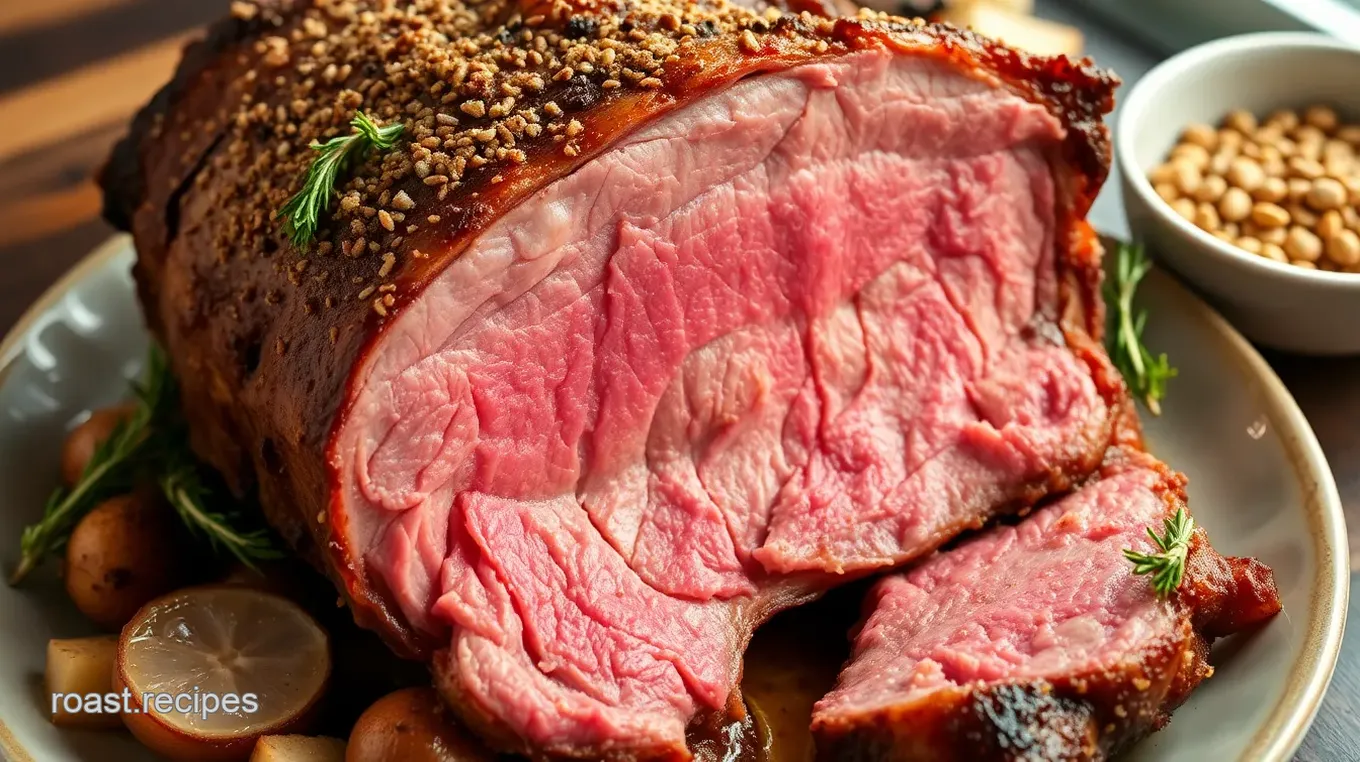 Perfectly Roasted Top Rib Roast