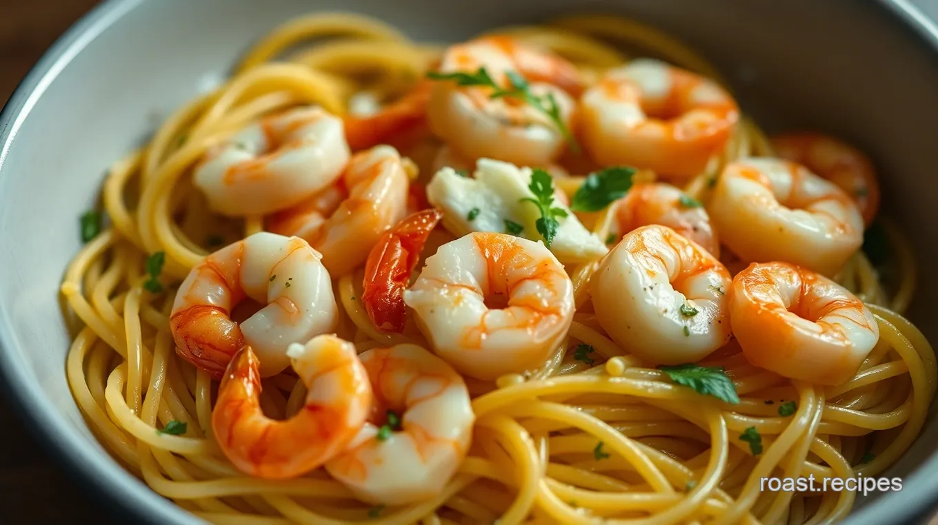 Shrimp and Garlic Pasta Recipe