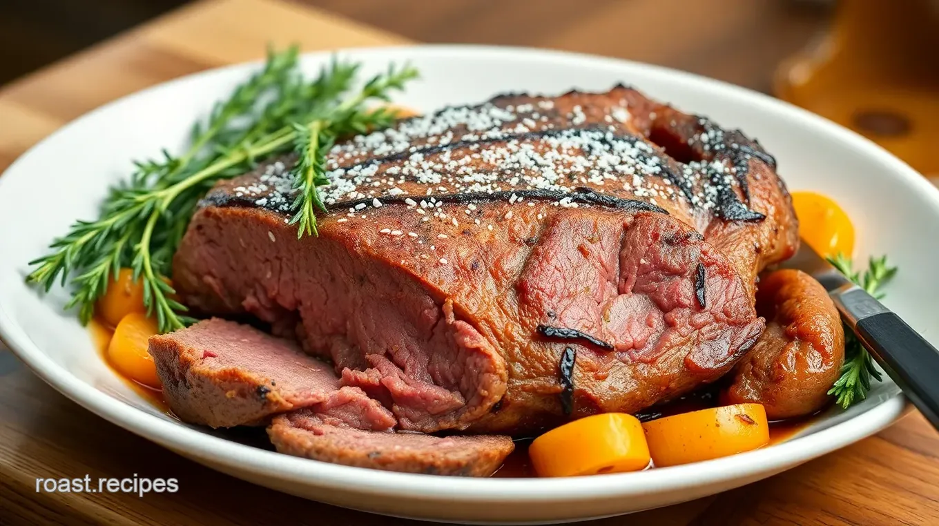 Slow-Roasted Beef Arm Roast