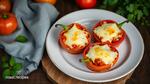 Bake Italian Stuffed Peppers with Cheese