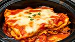 Crockpot Lasagna with Creamy Cheese Layers