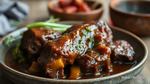 Braise Beef Short Ribs with Savory Wine Sauce