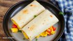 Scrambled Eggs Breakfast Burritos Quick & Easy