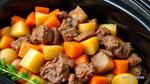 Easy Slow Cooker Beef with Tender Potatoes