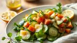 Quick Cucumber Salad with Tangy Dressing