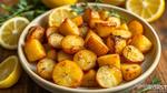 Roasted Lemon Potatoes with Garlic Flavor