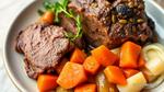 Slow-Braised Bison Roast: Tender & Flavorful