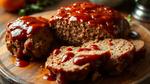 Air Fryer Beef Meatloaf with Glaze