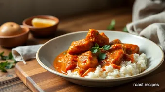 Simmered Chicken Curry with Spiced Tomato Sauce