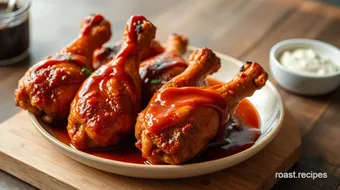 Bake Honey Drumsticks with Sweet & Spicy Sauce