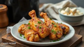 Air Fryer Chicken Drumsticks Crispy & Juicy