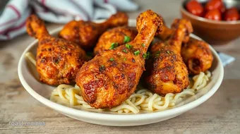 Air Fryer Chicken Drumsticks Crispy Treat