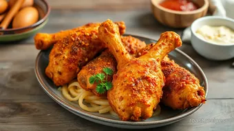 Crispy Air Fryer Chicken Drumsticks Recipe