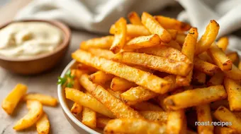 Air Fryer Russet Potatoes Crispy Fries