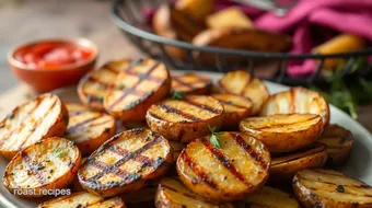 Grilled Potatoes Crispy & Delicious in 1 Hour