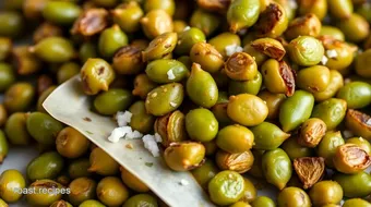 Crunchy Roasted Edamame Beans: The Best 5-Minute Snack recipe card