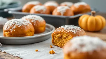 Bake Pumpkin Bread Rolls - Fluffy and Delicious