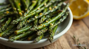 Roasted Asparagus with Lemon Zest