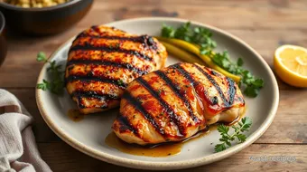 Grilled Chicken Breasts with Flavorful Marinade