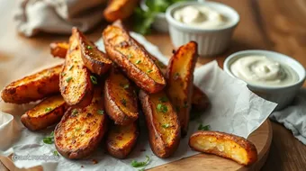 Air Fryer Potato Wedges Crispy & Delicious