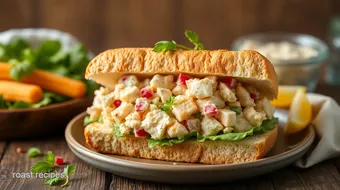 Quick Chicken Salad Sandwich Delight