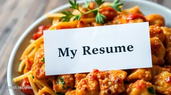 Roast My Resume: 7 Secret Tips for an Irresistible Job Application recipe card