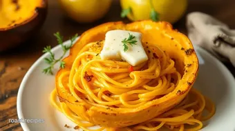 Roasted Spaghetti Squash with Butter