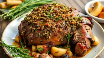 Roasting Elk with Flavorful Herb Crust