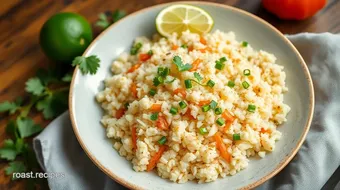 Sauteed Cauliflower Rice with Lime Flavor