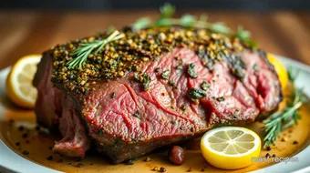 Sear Beef with Herb Crust for a Juicy Delight