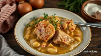 Sear Chicken And Dumplings - Comforting Meal