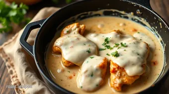 Skillet Chicken Creamy Sauce Recipe