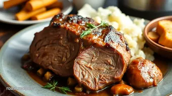 Slow-Cooked Elk Roast: Comforting Flavor