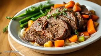 Slow Cooked Pikes Peak Roast, Tender Joy recipe card