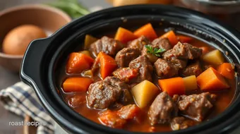 Slow Cooker Beef Stew with Vegetables