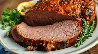 Smoke Beef Roast with Flavorful Herbs