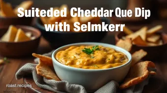 Sautéed Cheddar Queso Dip with Smoky Flavor