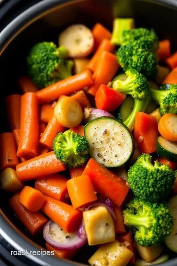 18 qt roaster oven: Easy Herb-Roasted Vegetable Medley Recipe! presentation