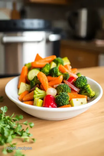 18 qt roaster oven: Easy Herb-Roasted Vegetable Medley Recipe! steps