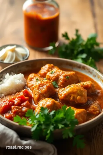 Authentic Indian Chicken Curry Delight ingredients