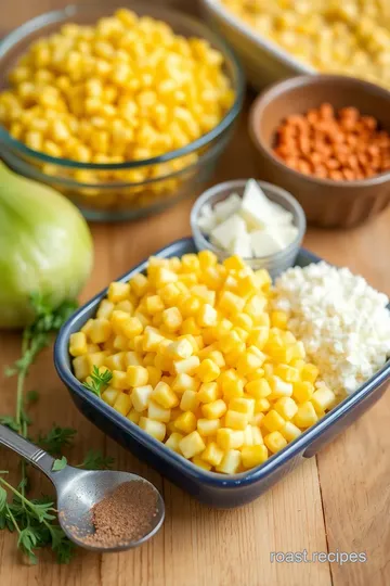 Bake Corn Casserole - Creamy & Buttery Goodness ingredients