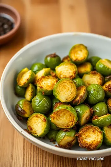 Crispy &amp Delicious Air Fryer Brussels Sprouts steps