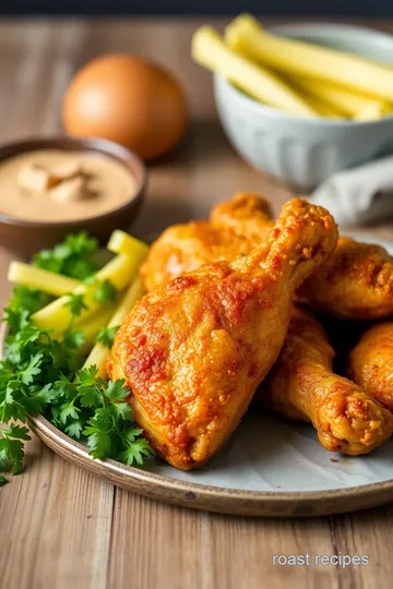 Air Fryer Chicken Drumsticks Crispy Treat ingredients