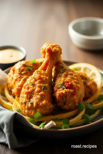 Air Fryer Chicken Legs Crispy Delight presentation