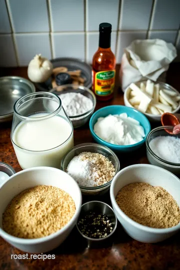 Crispy Broasted Chicken ingredients